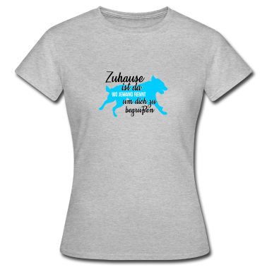 Hunde T-Shirt - Hunde Shirt • Hunde Zuhause • Hunde Geschenk