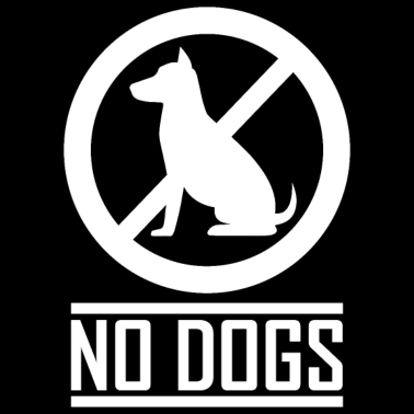 Motiv Keine Hunde