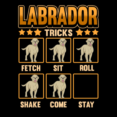 Motiv Hund Labrador Hundbesitzer Lustig Tricks Geschenk
