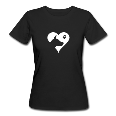 Hunde T-Shirt - Hund Herz