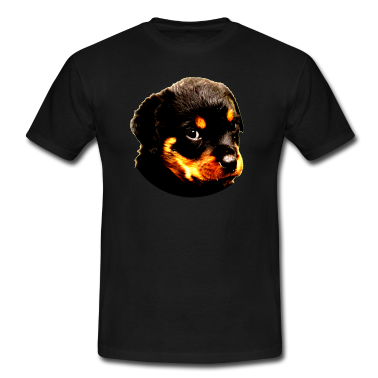 Hunde T-Shirt - Rottweiler Welpe, Rotti Hund geschenk Shirt