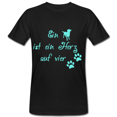 Hunde T-Shirt - Hunde Spruch türkis