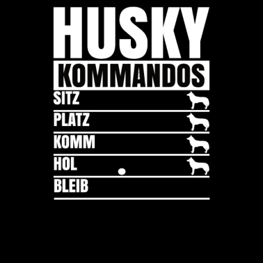 Motiv Husky Kommandos