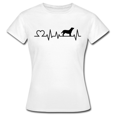 Hunde T-Shirt - Gordon Setter Herzschlag britischer Vorstehhund