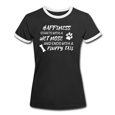 Hunde T-Shirt - Hund Geschenk Pfote Spruch lustig Dalmatiner