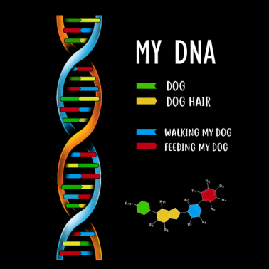 Motiv DNA Hund Hunde Geschenk