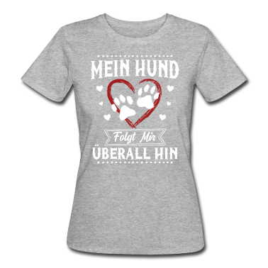 Hunde T-Shirt - Herrchen Hunde Liebe Spruch