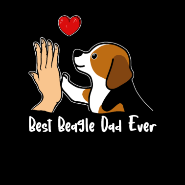 Motiv Bester Beagle Dad Ever