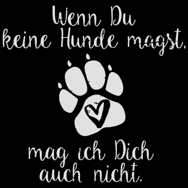 Motiv Hunde Herz