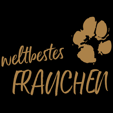 Motiv weltbestes Frauchen Pfote Hund