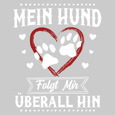 Motiv Herrchen Hunde Liebe Spruch
