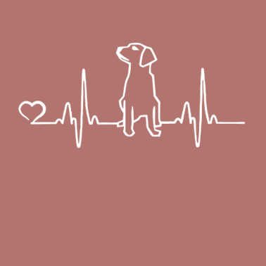 Motiv Hund - Herzschlag