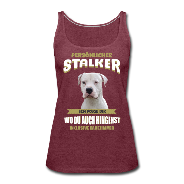 Hunde Tank Top - Dogo Argentino Hund - Dogo Argentino