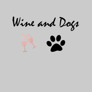 Motiv Wein und Hunde Geschenk Wein trinken Hund