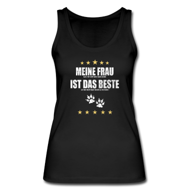 Hunde Tank Top - Meine Frau | Hund | Gassi | Witzig