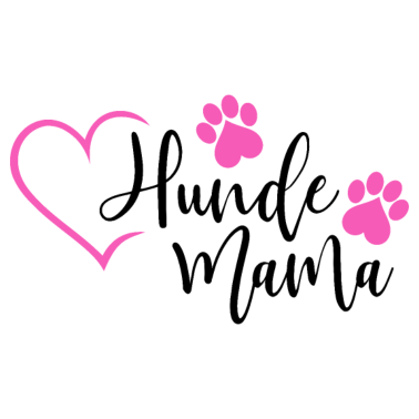 Motiv Hundemama Hunde Mama Hund Herz Frauchen Tier pink