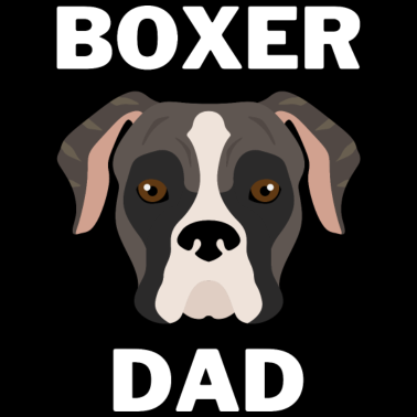 Motiv Hundebesitzer Hunde Papa Vatertag Geschenk Boxer