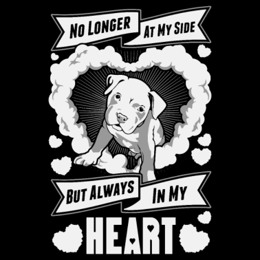 Motiv Pitbull Pit Bull Terrier Trauer Tod Liebe