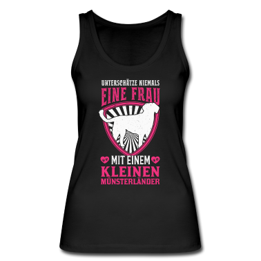 Hunde Tank Top - Kleiner Münsterländer Frau Hund Jagdhund