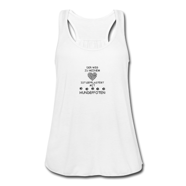 Hunde Tank Top - herz hundepfoten hundespruch