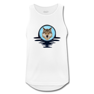 Hunde Tank Top - Kinder Wolf Motiv I Wolf Geschenk Design