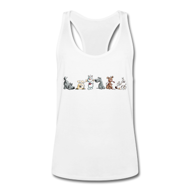 Hunde Tank Top - Happy Dogs