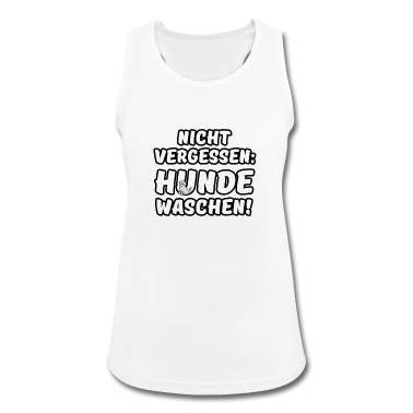 Hunde Tank Top - Hunde waschen Hund Tier Spruch Virus