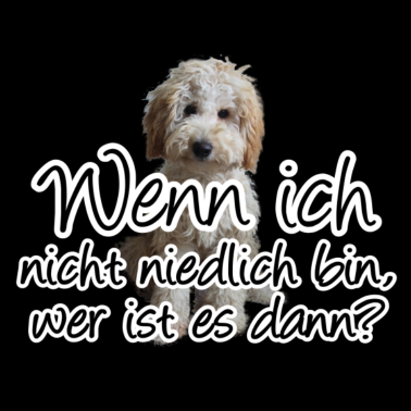 Motiv Niedlicher Hund - Tiere, Fun, Sprüche, Geschenk