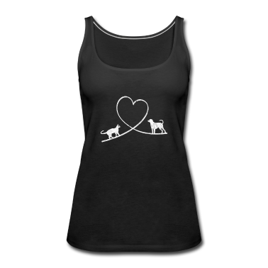 Hunde Tank Top - Katze und Hund
