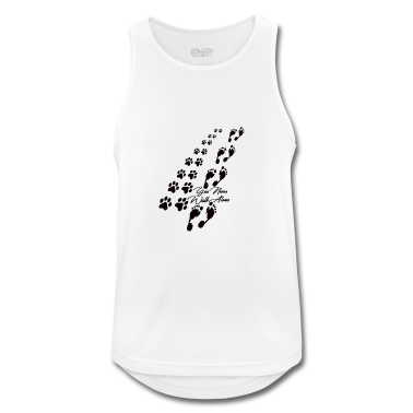 Hunde Tank Top - You never walk alone Hund