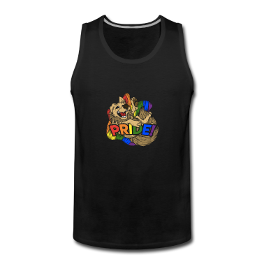 Hunde Tank Top - Hund Homosexuell LGBT LGBTQ CSD Parade Gay Pride