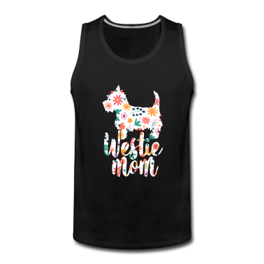 Hunde Tank Top - Westie West Highland White Terrier