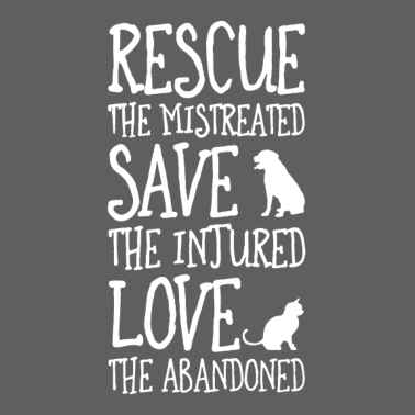 Motiv Rette das Misshandelte - Fantastisches Geschenk für Hundeliebhaber
