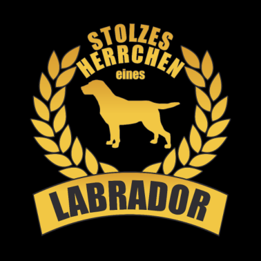 Motiv Labrador Hund Herrchen Hunde Haustier Vierbeiner