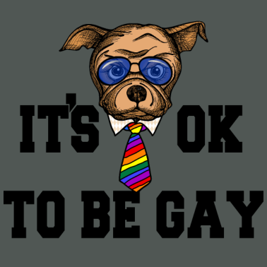 Motiv Schwul Hund Büro