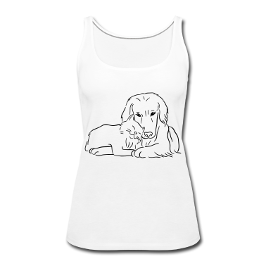 Hunde Tank Top - hund und katze