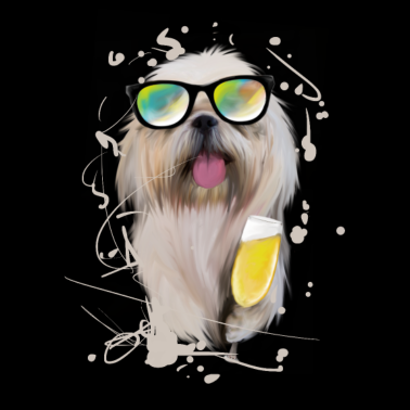 Motiv Cheers - Shih Tzu Hund Geschenke