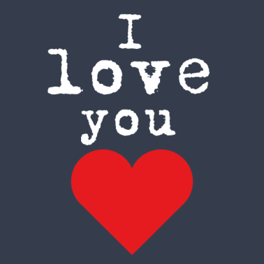 Motiv Ich liebe dich Englisch Herz Liebessprüche