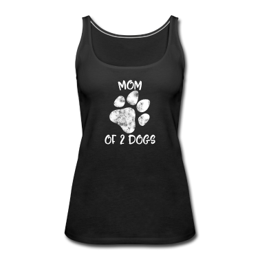 Hunde Tank Top - Mutter von 2 Hunden Hund