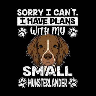 Motiv Pläne Mit Meinem Münsterländer Hund Geschenk