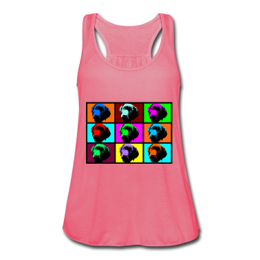 Hunde Tank Top - Hund Labrador warhol Welpe