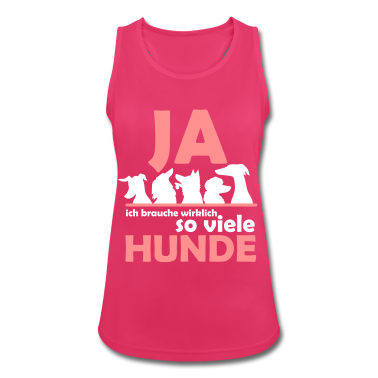 Hunde Tank Top - Viele Hunde / all these dogs - Bester Hund - NEU!