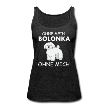 Hunde Tank Top - Bolonka Zwetna Hunde T shirt, Geschenk für Damen