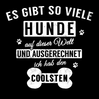 Motiv Ich hab den coolsten Hund - Hunde T-Shirt
