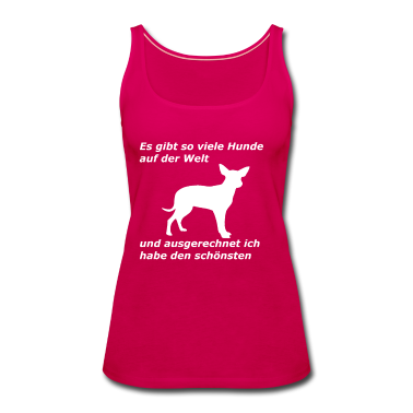 Hunde Tank Top - Es gibt so viele Hunde auf der Welt Geschenkidee
