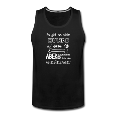 Hunde Tank Top - Viele Hunde meiner ist der Schönste Geschenk Idee