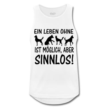 Hunde Tank Top - Hunde Spruch