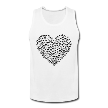 Hunde Tank Top - Ein Herz für Hunde :)