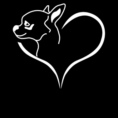 Motiv Süßer Chihuahua Hund Hundebesitzer Herz Geschenk