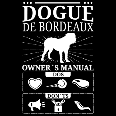 Motiv Bordeauxdogge Besitzer Geschenk